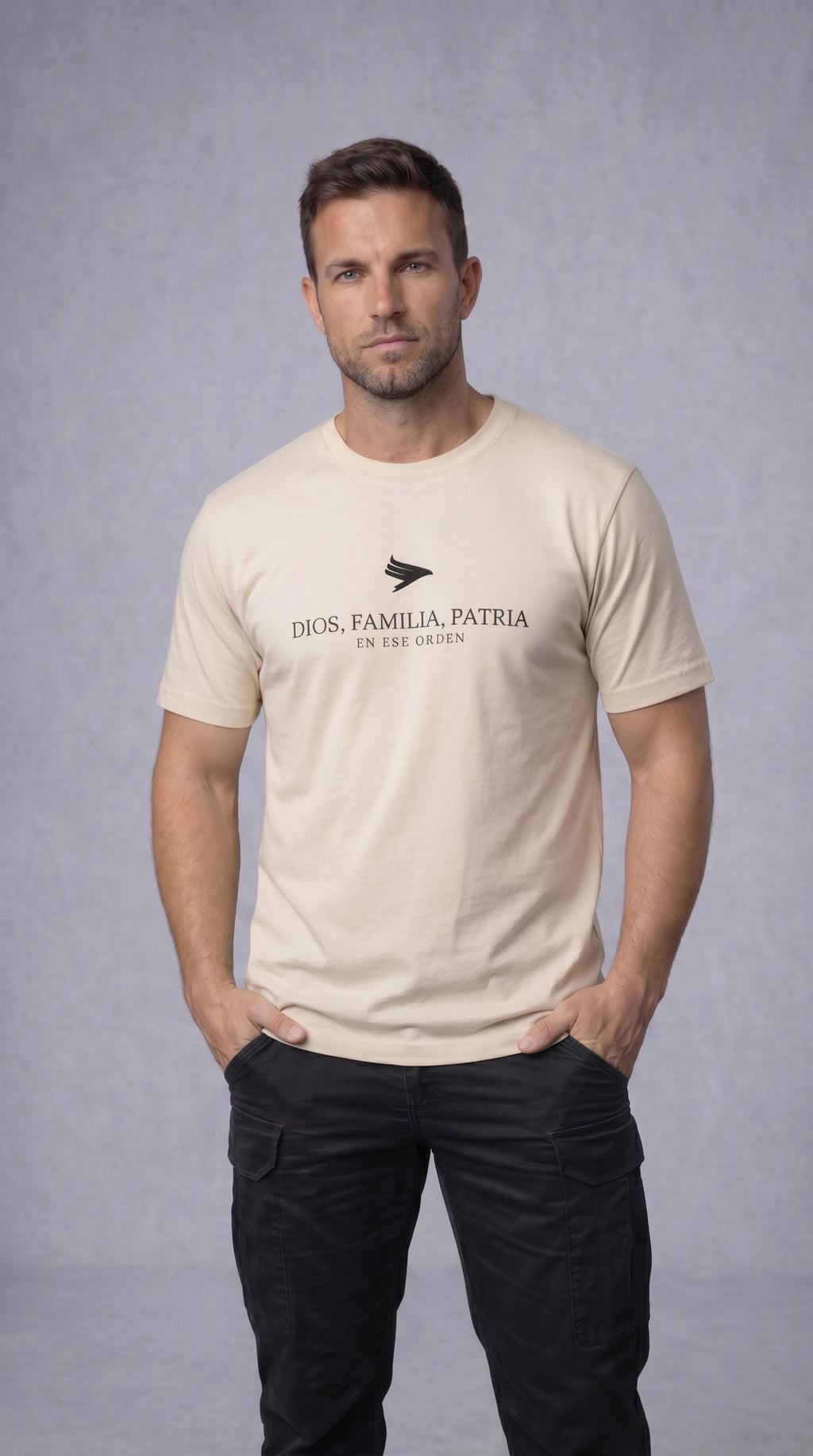 Camiseta Dios Familia y Patria