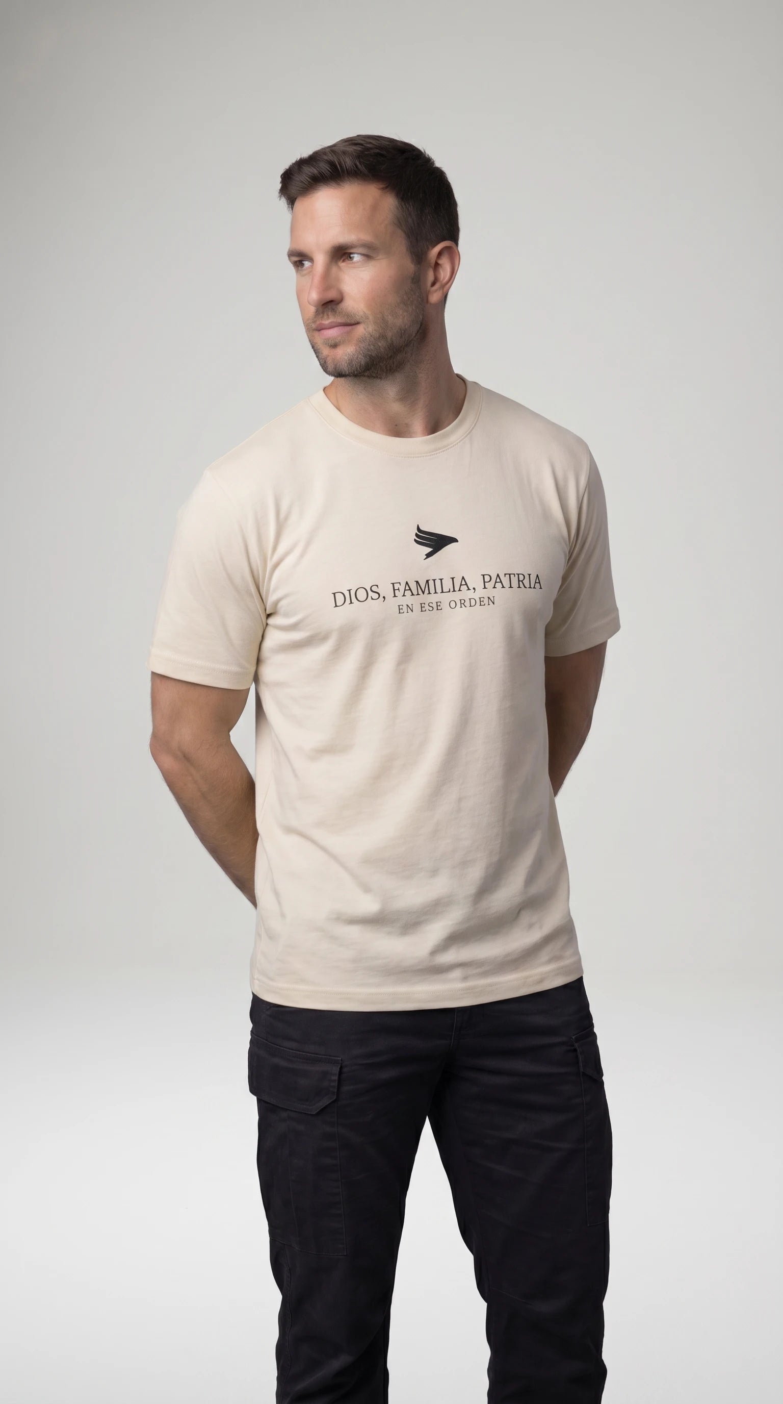 Camiseta Dios Familia y Patria
