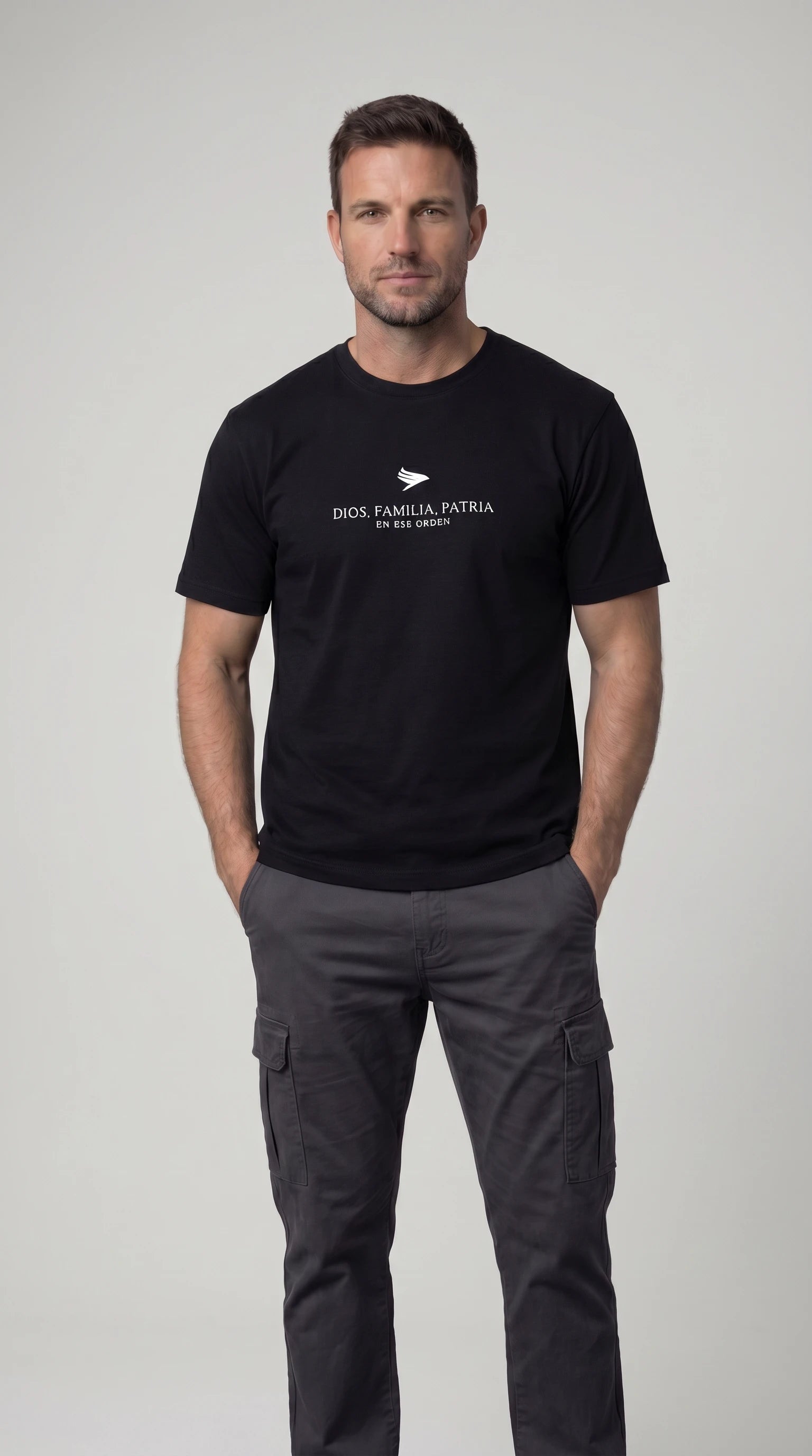 Camiseta Dios Familia y Patria