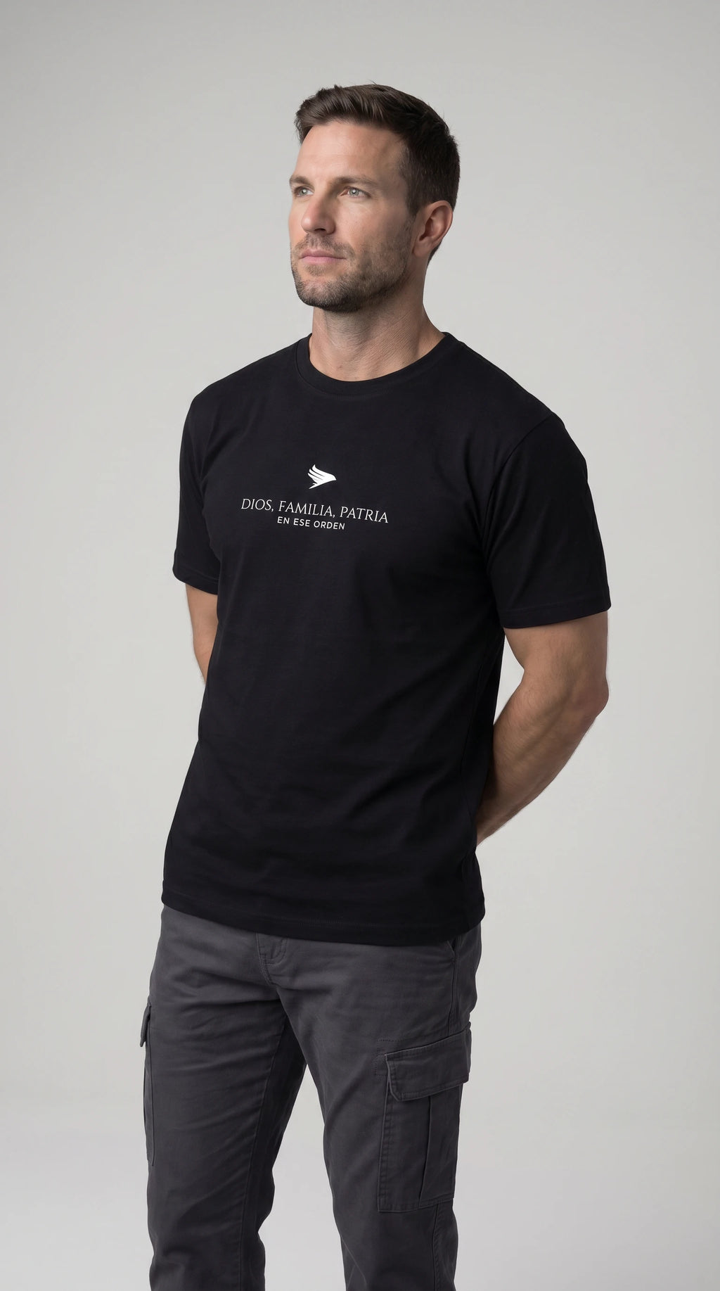 Camiseta Dios Familia y Patria