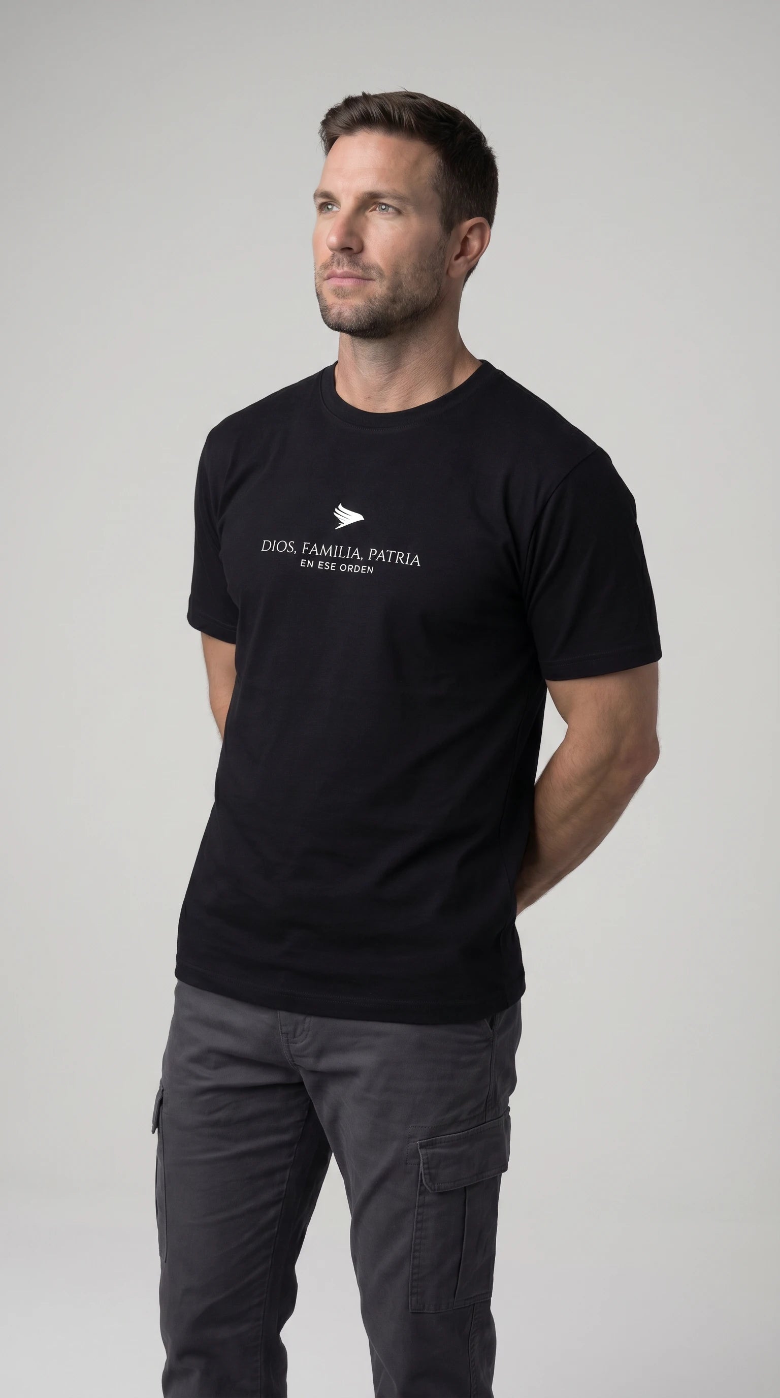 Camiseta Dios Familia y Patria