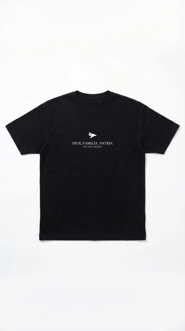 Camiseta Dios Familia y Patria