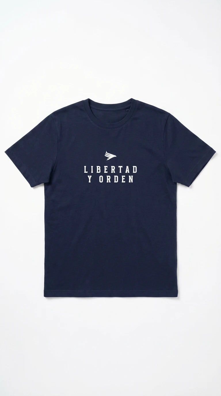 Camiseta libertad y orden