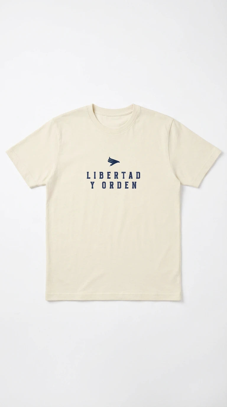 Camiseta libertad y orden