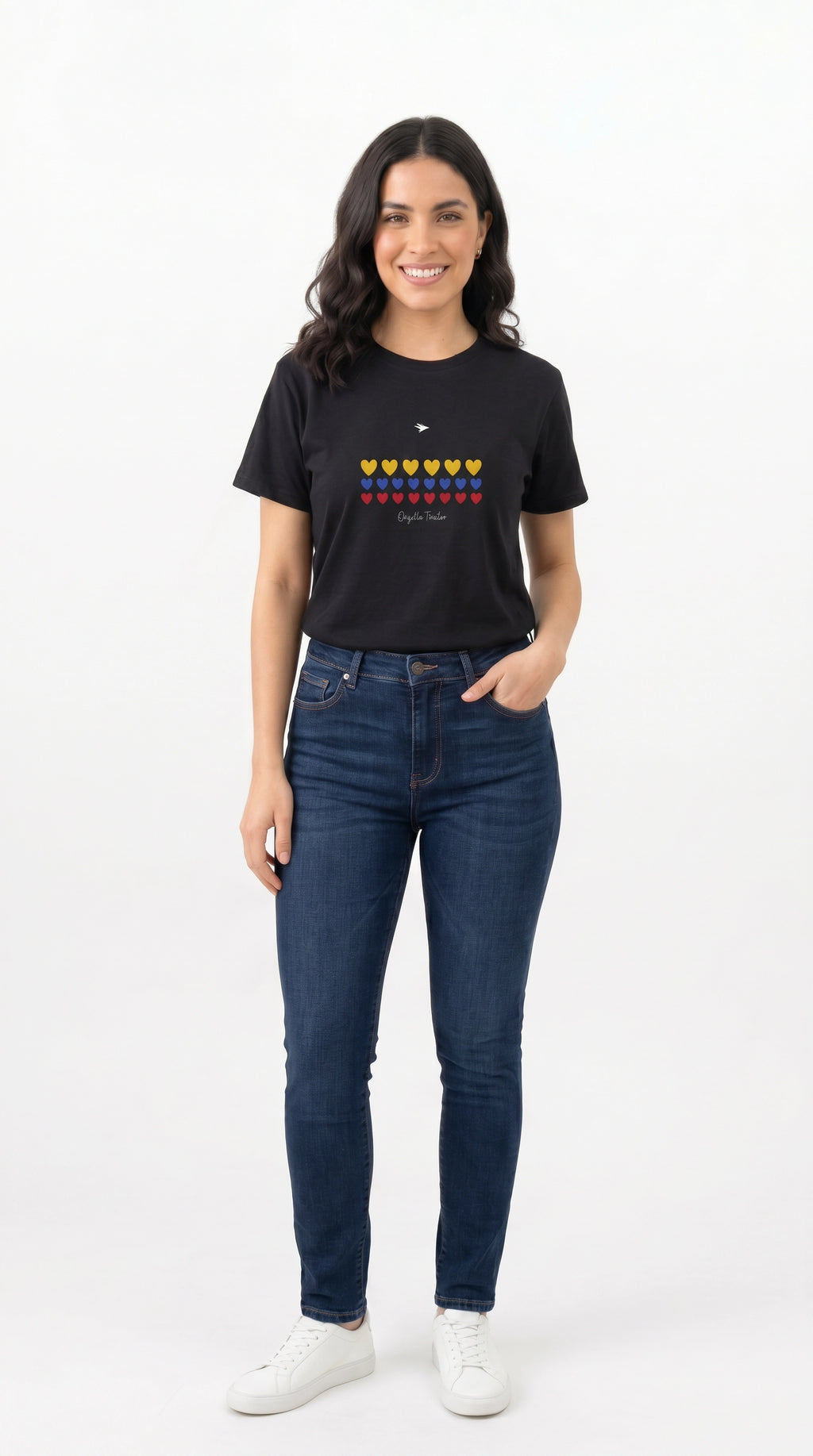 Camiseta orgullo tricolor