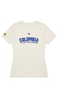 Camiseta Colombia te llevo en mi corazón