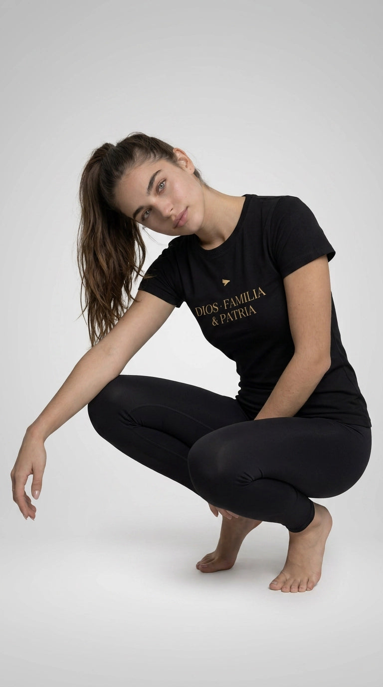 Camiseta Dios, familia y patria