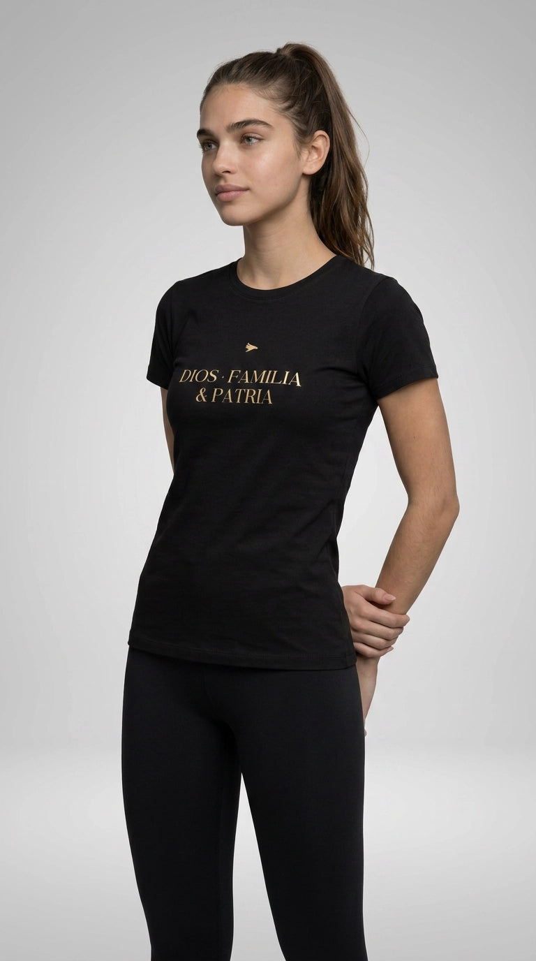 Camiseta Dios, familia y patria