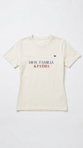 Camiseta Dios, familia y patria